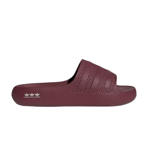 adidas Wmns Adilette Ayoon Slide 'Shadow Red' Ombre Rouge/Ombre Rouge/Blanc Merveilleux HP9573