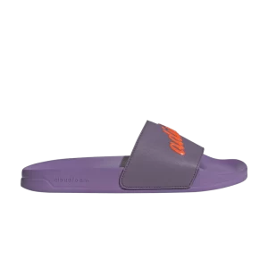 adidas Wmns Adilette Shower Slide '50 Years – Shadow Violet' Fard à paupières violet/Influence orange/Violet fusion IG2911