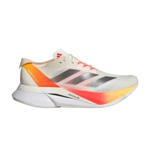 adidas Wmns Adizero Boston 12 'Ivory Pack' Baskets Ivoire/Fer Métallisé/Rouge Solaire IG3325