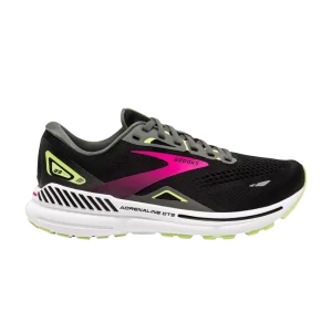 Baskets Brooks Wmns Adrenaline GTS 23 'Black Pink' Noir/Métallique/Sharp Green 120381 1B 037