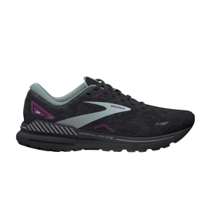 Baskets Brooks Wmns Adrenaline GTS 23 Wide 'Black Light Blue 'Noir/Bleu clair/Violet 120381 1D 072