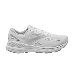 Baskets Brooks Wmns Adrenaline GTS 23 Wide 'White Oyster 'Blanc/Oysters/Argent 120381 1D 104