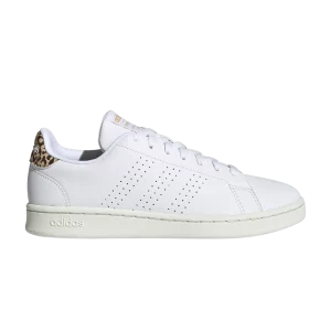adidas Wmns Advantage 'White Leopard' Baskets Blanc Nuage/Blanc Nuage/Blanc Teinte GW4850