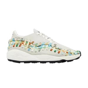Nike Wmns Air Footscape Tissé 'Rainbow' Baskets Blanc Sommet/Voile Noire/Multicolore FB1959 101
