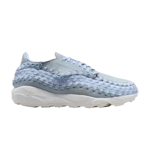 Nike Wmns Air Footscape Tissé 'Washed Denim' Baskets Denim/Blé Or/Bleu glacé/Blanc/Blanc sommet FV6103 400