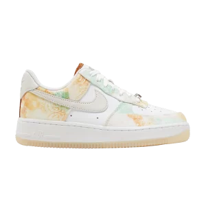 Nike Wmns Air Force 1 '07 LX 'Pastel Paisley' Blanc/Fantôme/Blanc/Mousse menthe/Poney foncé/Flotte de minuit FJ7739 101