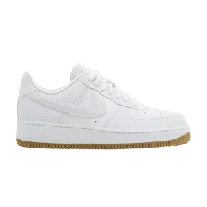 Nike Wmns Air Force 1 '07 Next Nature 'Blanc Football Gris Gomme' Blanc/Bubble Gum Marron Clair/Gris Football FN6326 100