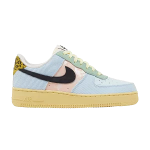 Nike Wmns Air Force 1 '07 'Spring Mix' Bleu Celestina/Noir Off/Til Shade/Lavage Citron FJ4591 441