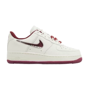 Nike Wmns Air Force 1 Low 'Valentine's Day 2024' Baskets Voile/Rouge équipe/Rose clair moyen/Rouge FZ5068 161