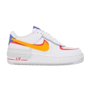 Nike Wmns Air Force 1 Shadow 'Gundam' Baskets Blanc/Rouge sirène/Photon Dust/Sundial DZ1847 100