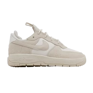 Nike Wmns Air Force 1 Wild 'Phantom' Baskets Fantôme/Fantôme/Marron clair/Vert brillant/Orange Bonfire FB2348 002