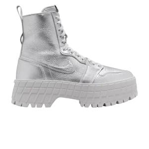 Femme Air Jordan 1 High Brooklyn 'Metallic Silver 'Argent métallique/Argent métallique/Gris neutre FJ5737 002