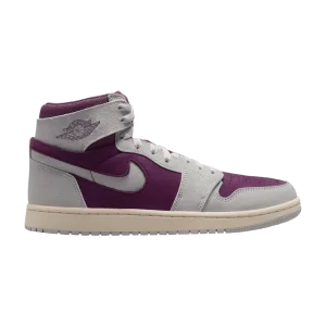 Femme Air Jordan 1 High Zoom Comfort 2 'Bordeaux' Bordeaux/Gris neutre/Bordeaux clair/Mousseline DV1305 600