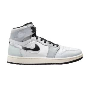 Femme Air Jordan 1 High Zoom Comfort 2 'Chrome Swoosh' Blanc/Argent Métallique/Photon Dust/Gris Loup/Noir/Voile FJ4652 100