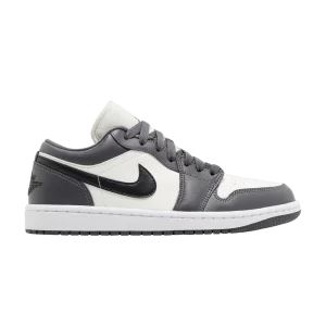 Femme Air Jordan 1 Low 'Dark Grey' Voile/Pas Noir/Gris Foncé/Blanc DC0774 102