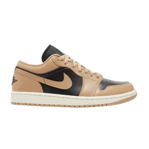Femme Air Jordan 1 Low 'Desert' Baskets Désert/Noir/Voile DC0774 201