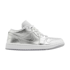 Femme Air Jordan 1 Low SE 'Metallic Silver' Argent métallique/Photon Dust/Wolf Gris FN5030 001