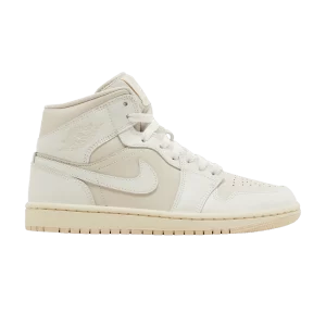 Femme Air Jordan 1 Mid 'Legend Light Brown 'Legend Marron clair/Mousseline/Voile BQ6472 201