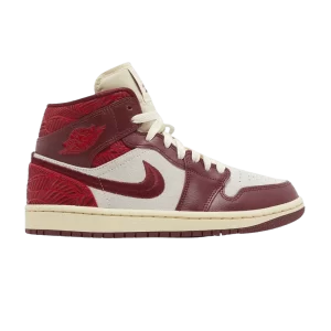 Femme Air Jordan 1 Mid SE 'Lift Up' Team Rouge/Varsity Rouge/Voile/Mousseline DZ2820 601