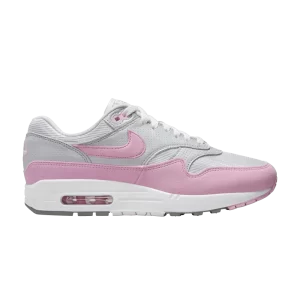 Nike Wmns Air Max 1 '87 'Pink Rise' Platine métallisé/Rose lever du soleil/Étain plat/Blanc sommet HF5387 001