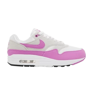 Nike Wmns Air Max 1 'Fuchsia Deam' Baskets Gris Neutre/Fuchsia Dream/Blanc/Noir DZ2628 001