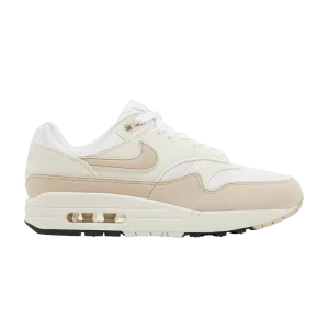 Nike Wmns Air Max 1 'Pale Ivory' Baskets Ivoire pâle/Sand Drift/Blanc/Voile/Noir DZ2628 101