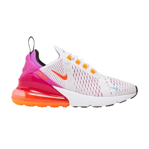 Nike Wmns Air Max 270 'Fuchsia Dream Crimson' Baskets Blanc/Fuchsia Dream/Active Fuchsia/Bright Crimson FD0824 100