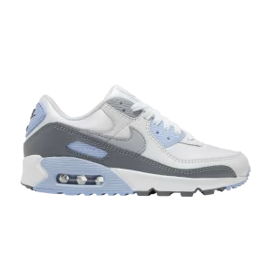 Nike Wmns Air Max 90 'Blissful Blue' Blanc/Photon Dust/Cobalt Bliss/Wolf Gris FB8570 100