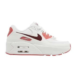 Nike Wmns Air Max 90 LV8 SE 'Valentine's Day' Baskets Voile/Adobe/Rose tendre moyen/Rouge équipe foncé FZ5164 133