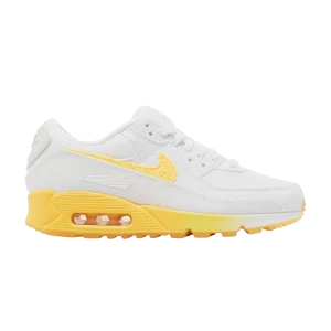 Nike Wmns Air Max 90 SE 'Citron Daisy' Baskets Blanc/Albâtre/Voile/Citron Pulse FJ4548 100