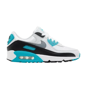 Nike Wmns Air Max 90 'White Teal Nebula' Blanc/Thiel Nébuleuse/Noir/Gris froid FB8570 101
