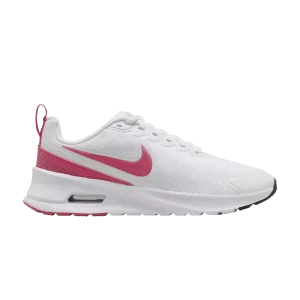 Nike Wmns Air Max Nuaxis 'White Aster Pink' Baskets Blanc/Noir/Rouge comète/Rose Aster HF1233 100
