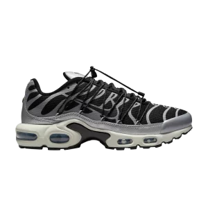 Nike Wmns Air Max Plus Lace Toggle 'Black Metallic Silver' Noir/Cobalt Bliss/Marron clair/Argent métallique FD0799 001