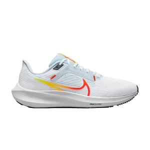 Nike Wmns Air Zoom Pegasus 40 'Blanc Laser Orange' Blanc/Tint Bleu/Laser Orange/Rouge Épicé DV3854 102