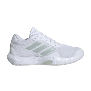 adidas Wmns Amplimove 'White Linen Green Metallic' Baskets Blanc Nuage/Vert Lin Métallisé/Gris Dash ID8639