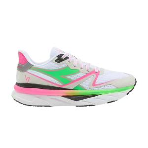 Baskets Diadora Wmns Atomo V7000 'Blanc Vert Rose 'Blanc/Vert Fluorescent/Rose Fluorescent 101 179068 D0250