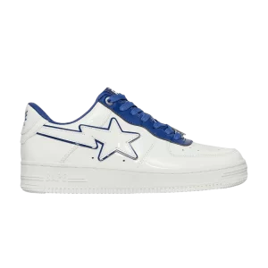 Baskets Wmns Bapesta #8 M1 'White Navy' Blanc/Marine 1J30291017 NVY