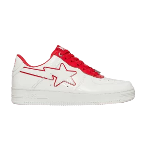 Baskets Wmns Bapesta #8 M1 'Blanc Rouge 'Blanc/Rouge 1J30291017 RD