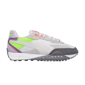 Puma Wmns Blacktop Rider 'Cool Dark Grey Lime 'Baskets Blanc/Cool gris foncé 395461 12