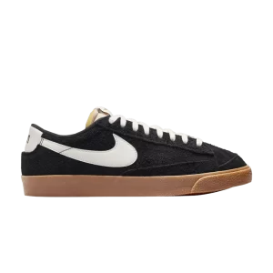 Nike Wmns Blazer Low '77 Vintage 'Black Gum' Noir/Bubble Gum Marron moyen/Noir/Voile FQ8060 001
