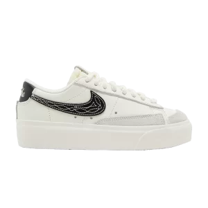 Nike Wmns Blazer Low Platform 'Needlework' Voile/Gomme marron moyen/Townie/Noir FJ4556 133