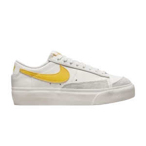 Nike Wmns Blazer Low Platform 'Sail Vivid Sulphur' Voile/Soufre brillant/Ivoire pâle DJ0292 111