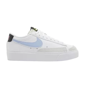 Nike Wmns Blazer Low Platform 'White Cobalt Bliss' Blanc/Volt/Noir/Cobalt Bliss FJ0738 100