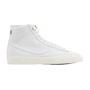 Nike Wmns Blazer Mid '77 Canvas 'White Sail' Blanc/Voile/Noir/Blanc DX5550 100