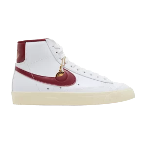 Nike Wmns Blazer Mid '77 'Sisterhood' Blanc sommet/Rouge équipe/Mousseline/Or métallique DV7003 100