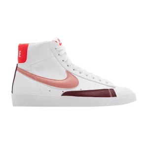 Nike Wmns Blazer Mid '77 Next Nature 'Blanc Rouge Stardust' Blanc/Bordeaux Nuit/Rouge Sirène/Rouge Stardust DQ4124 105
