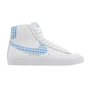 Nike Wmns Blazer Mid '77 'University Blue Gingham' Blanc/Bleu université FD9163 100