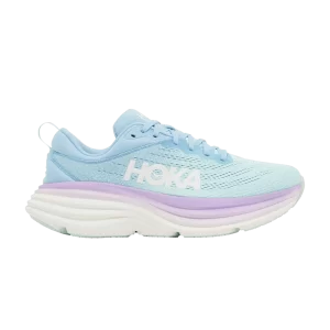 HOKA Wmns Bondi 8 Airy Blue Sunlit Ocean Baskets Bleu aéré/Sunlit Ocean 1127952 ABSO