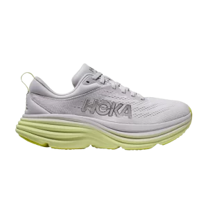 HOKA Wmns Bondi 8 'Nimbus Cloud Luminary Green' Baskets Cloud Nimbus/Glowing Green 1127952 NCLG