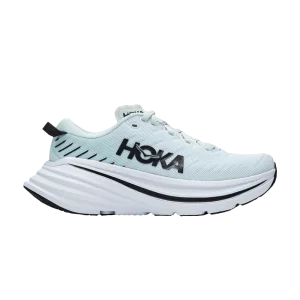 HOKA Wmns Bondi X 'Blue Glass' Baskets Bleu verre/Toile 1113513 BGBS